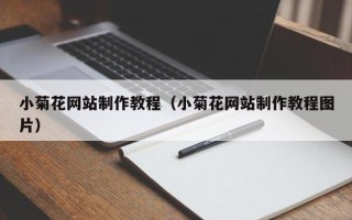 贵州小菊花网站制作教程（小菊花网站制作教程图片）